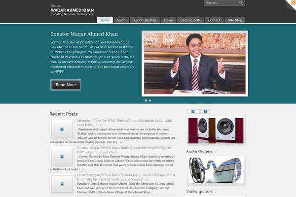 PureVISION theme site design template sample