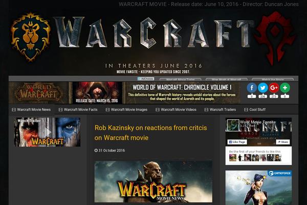 Kirigami website example screenshot