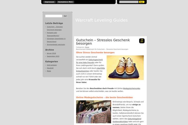 warcraftlevelingguides.com site used Floristica