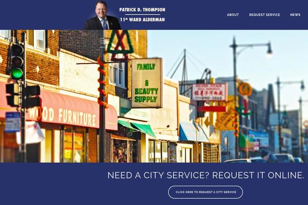 Aperio theme site design template sample
