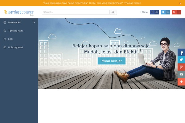 Site using AVH Extended Categories Widgets plugin