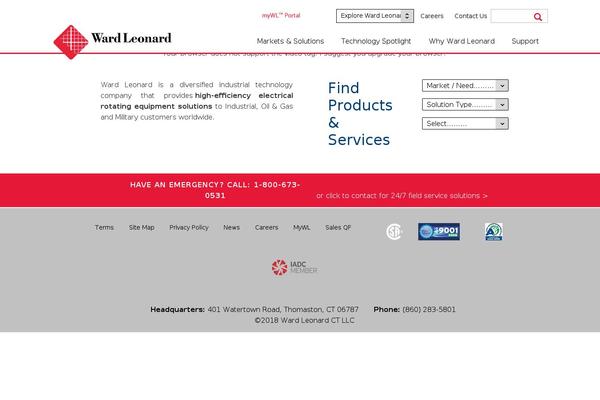 wardleonard.com site used Ward_leonard