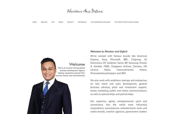 Gravit theme site design template sample