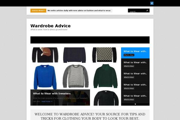 wardrobeadvice.com site used Bloggit