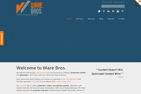 Site using Facebook wall and social integration plugin