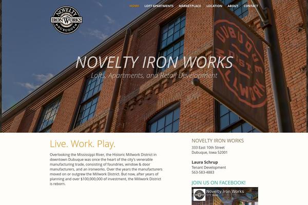 Constrion theme site design template sample