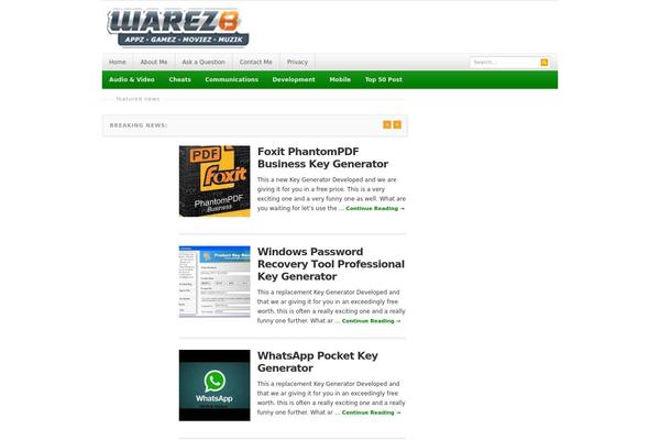 Resizable theme site design template sample