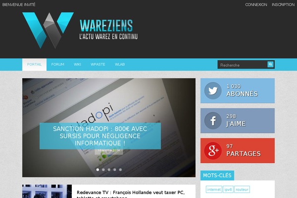 wareziens.net site used Maginess