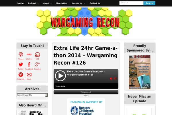 Site using WP125 plugin