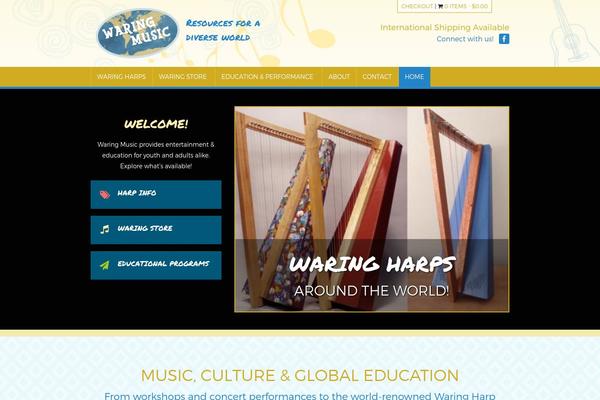 waringmusic.com site used Anfoundation