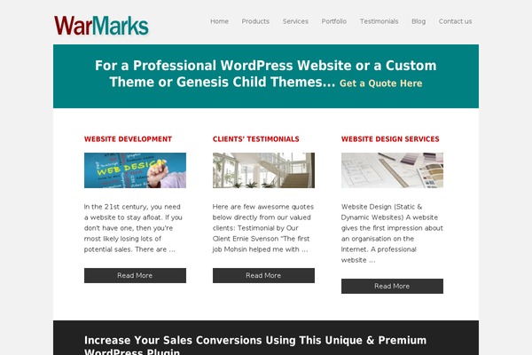 Digital-pro theme site design template sample