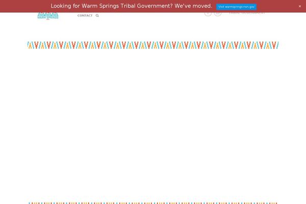 Site using WP Notification Bars plugin