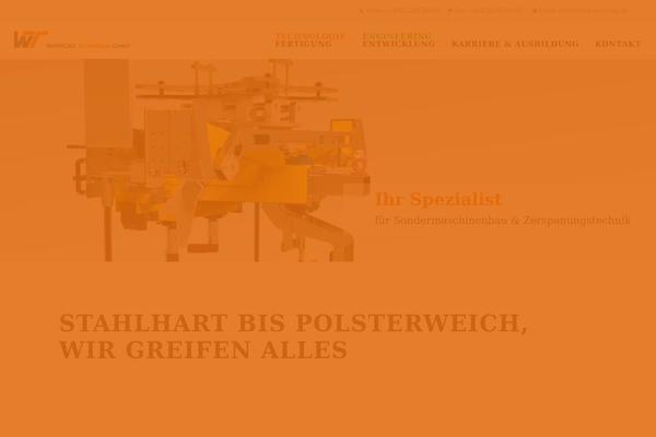 Mint theme site design template sample