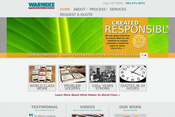 Site using Testimonial Basics plugin