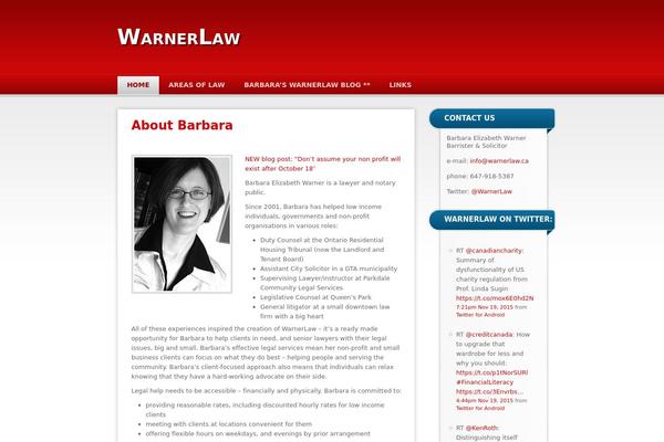 RedBel theme site design template sample