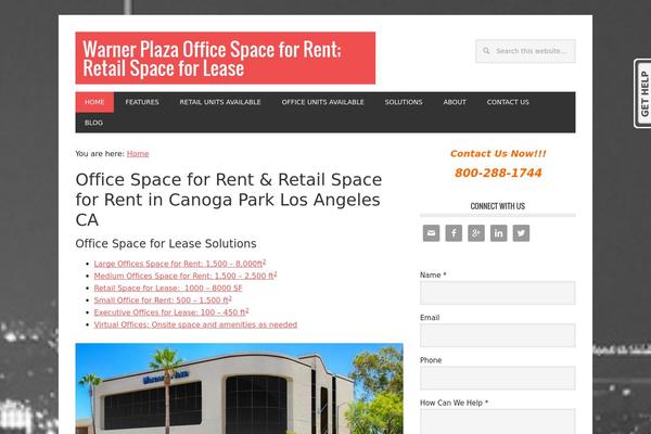 Metro Pro theme site design template sample