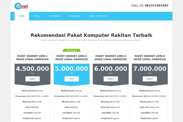 Arkahost theme site design template sample
