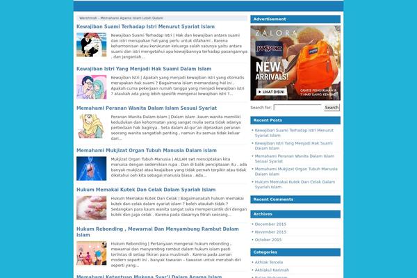 Nyeo theme site design template sample