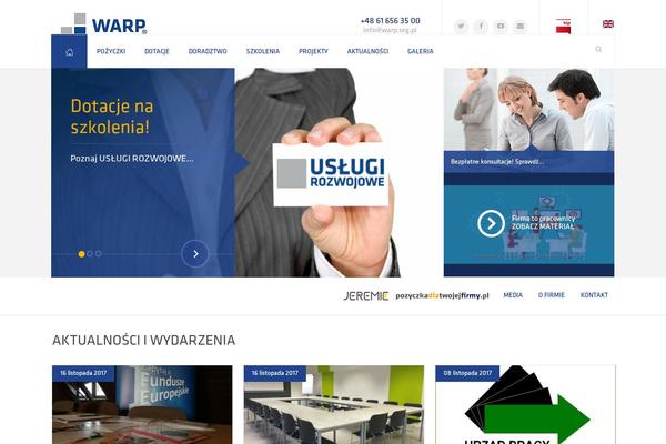 warp.org.pl site used Warp