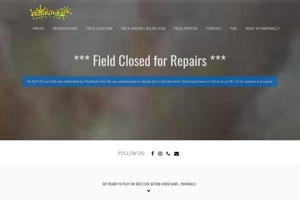 warpedpaintballpark.com site used Sensible WP