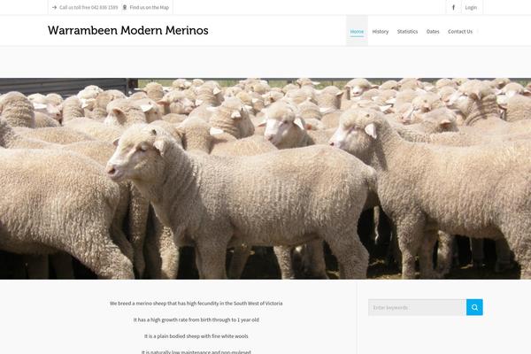 Highend theme site design template sample