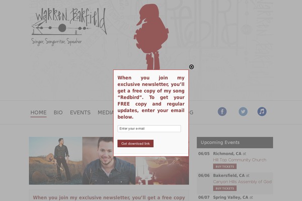 Site using GigPress plugin