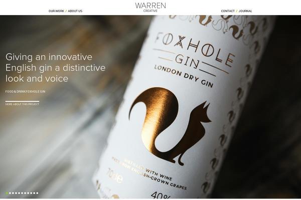 warrencreative.com site used Warren