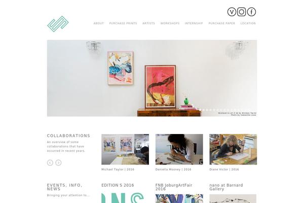 Craft theme site design template sample