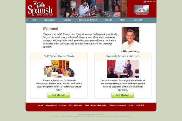 Warren theme site design template sample
