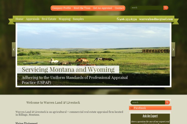 Forest theme site design template sample
