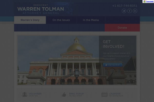 Site using Displet Pop plugin