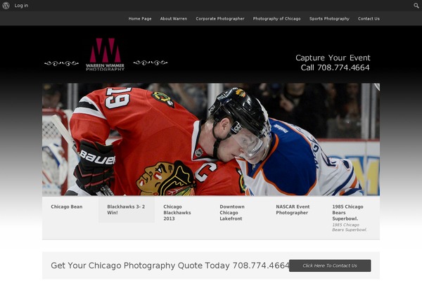 warrenwimmerphotography.com site used Pitch