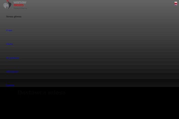 warsawmeats.com.pl site used Theme50934