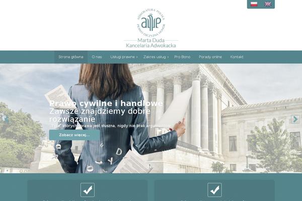 responsywny theme websites examples
