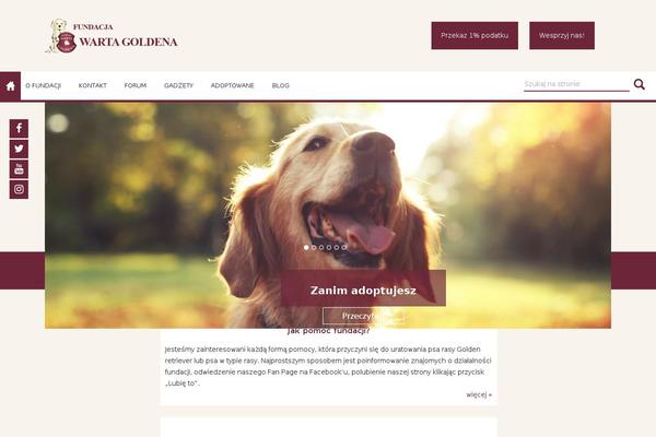 wartagoldena.org.pl site used Ultra-child