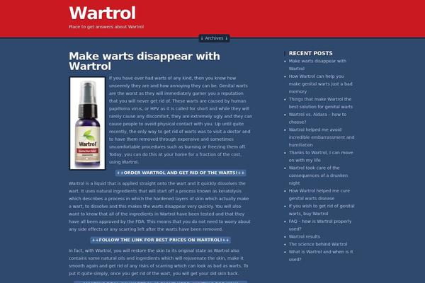 wartrolshop.com site used Vermillon