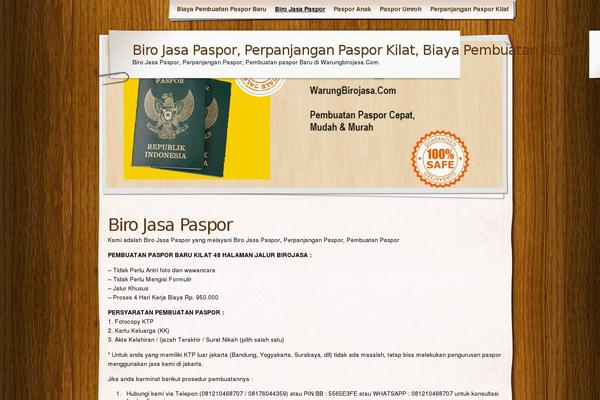 Adventure Journal theme site design template sample