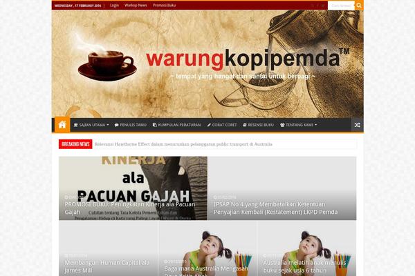 Sahifa theme site design template sample