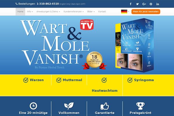 warzen-leberfleck-entferner.com site used Pristine