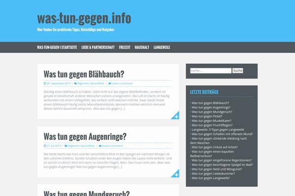 Solon theme site design template sample