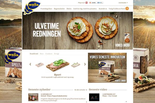 wasa.dk site used Wasa