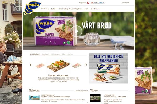 wasa.no site used Wasa