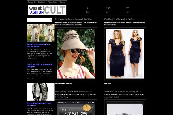 Grid Style Theme theme site design template sample