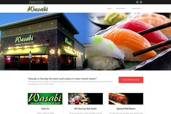 Minamaze theme site design template sample