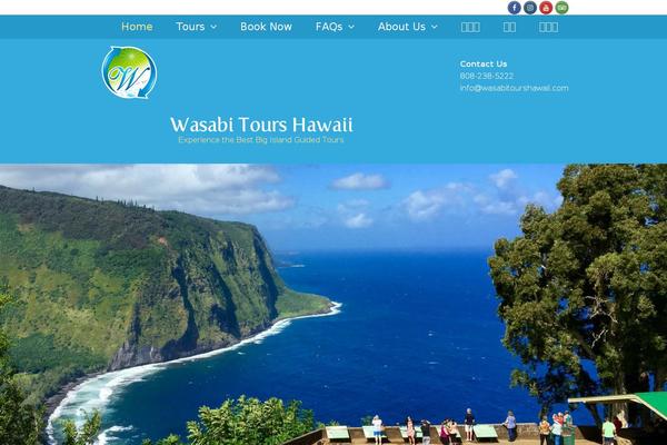 wasabitourshawaii.com site used Wasabi