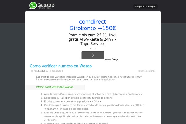 guasap theme websites examples