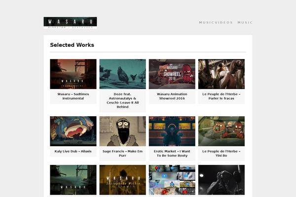 Wpex-bizz theme site design template sample