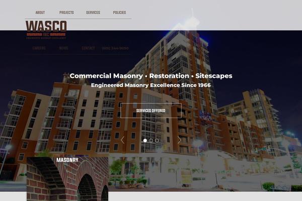 wascomasonry.com site used FoundationPress
