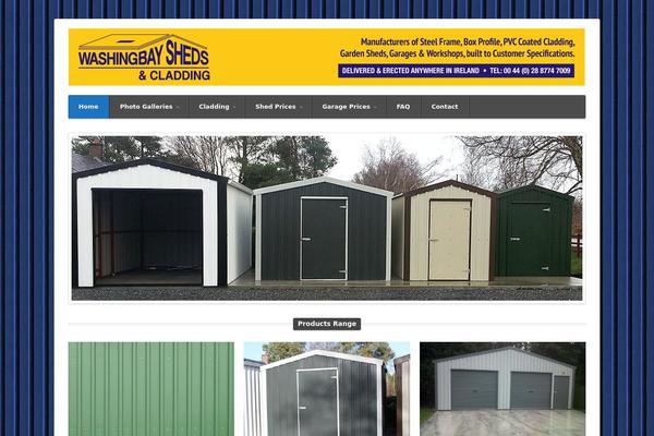 washingbaysheds.com site used Econo