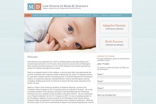 Thesis theme site design template sample